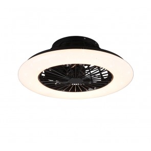 Stralsund Εξαεριστήρας REALITY LIGHTING-RL R62522132 Μαύρο ματ