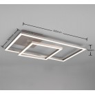 Padella Φωτιστικό Οροφής REALITY LIGHTING-RL R62642107 Ινοξ ματ