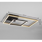 Padella Φωτιστικό Οροφής REALITY LIGHTING-RL R62642108 Χρυσό ματ