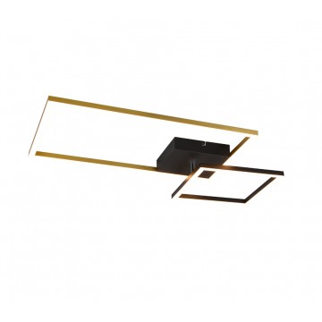 Padella Φωτιστικό Οροφής REALITY LIGHTING-RL R62642108 Χρυσό ματ