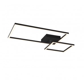 Padella Φωτιστικό Οροφής REALITY LIGHTING-RL R62642132 Μαύρο ματ