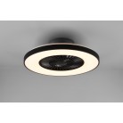 Halmstad Εξαεριστήρας REALITY LIGHTING-RL R62672132 Μαύρο ματ