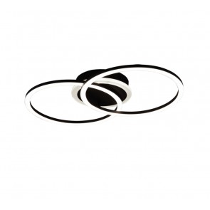 Venida Φωτιστικό Οροφής REALITY LIGHTING-RL R62783132 Μαύρο ματ