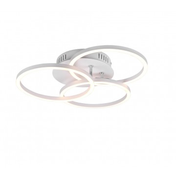 Circle Φωτιστικό Οροφής REALITY LIGHTING-RL R62823131 Λευκό ματ