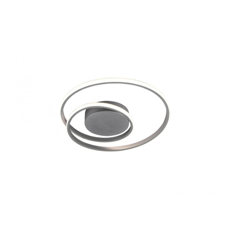 Zibal Φωτιστικό Οροφής REALITY LIGHTING-RL R62911187 Γκρι
