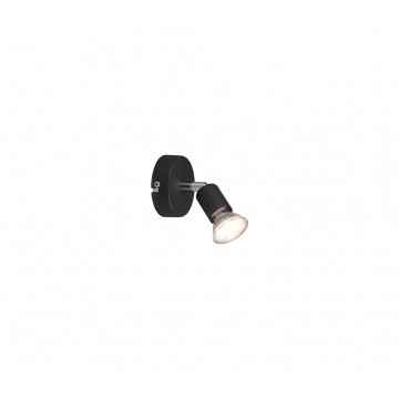 Paris Σποτ REALITY LIGHTING-RL R80911032 Μαύρο ματ
