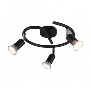 Paris Σποτ REALITY LIGHTING-RL R80913932 Μαύρο ματ