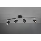 Toulouse Σποτ REALITY LIGHTING-RL R82124132 Μαύρο ματ