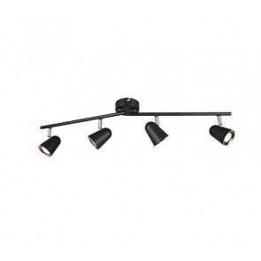 Toulouse Σποτ REALITY LIGHTING-RL R82124132 Μαύρο ματ