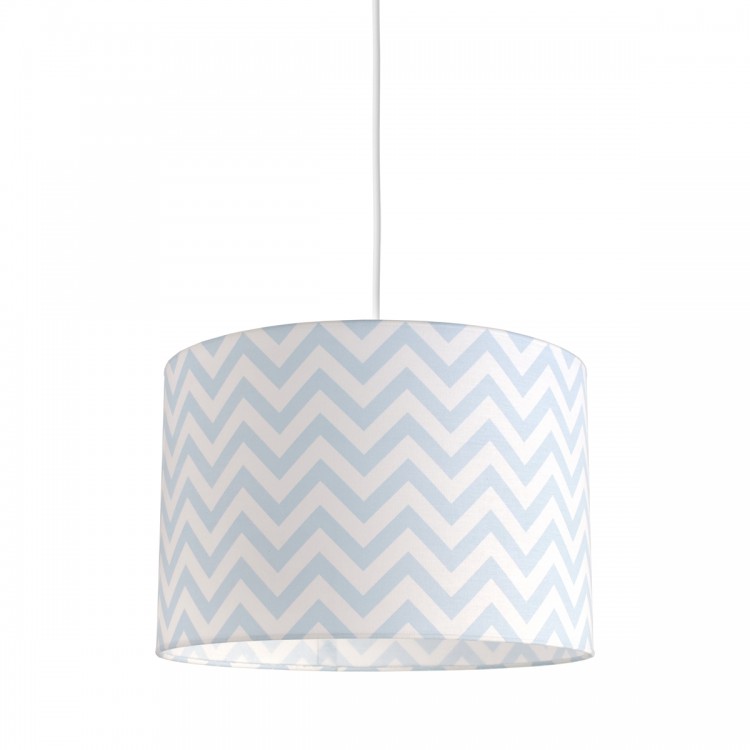 Κρεμαστό φωτιστικό Chevron Pale Blue