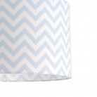 Κρεμαστό φωτιστικό Chevron Pale Blue