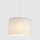 Κρεμαστό φωτιστικό Chevron Pale Blue