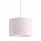 Παιδικό φωτιστικό Chevron Pink
