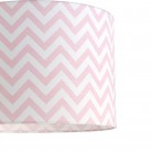 Παιδικό φωτιστικό Chevron Pink