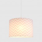 Παιδικό φωτιστικό Chevron Pink