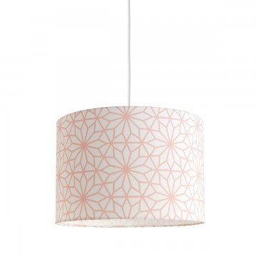 Παιδικό φωτιστικό Geometric Floral Pink