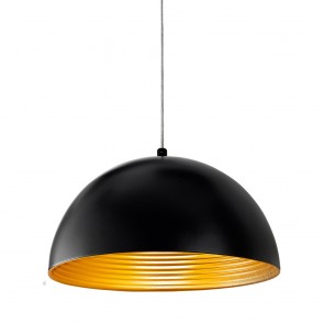 Dingle Κρεμαστό μεταλλικό φωτιστικό - Μαύρο/Χρυσό