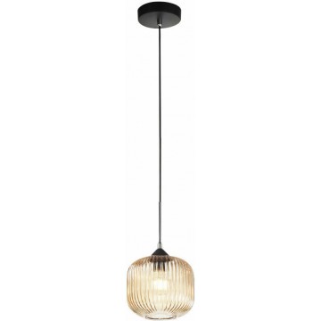 DOCK Κρεμαστό φωτιστικό LA MIA LUCE ( FABAS LUCE ) 3584-40-125 από φυσητό γυαλί - μελί