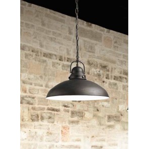 COUNTRY  Κρεμαστό Φωτιστικό μεταλλικό industrial PERENZ 6042 - μαύρο αντικέ