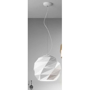 DEJAVU Κρεμαστό Φωτιστικό μεταλλικό PERENZ  6623B - άσπρο