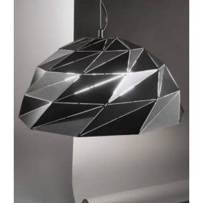 TILT Κρεμαστό Φωτιστικό μεταλλικό 6624NOR - μαύρο ματ , χρυσό