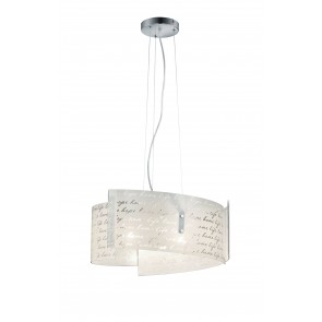 Signa Κρεμαστό Φωτιστικό TRIO LIGHTING 302500301 Λευκό