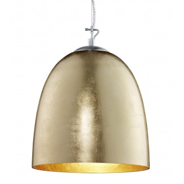 ONTARIO Κρεμαστό Φωτιστικό Trio Lighting 305200179 - γυαλινο με φύλλα χρυσού Ø33cm