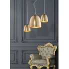 ONTARIO Κρεμαστό Φωτιστικό Trio Lighting 305200179 - γυαλινο με φύλλα χρυσού Ø33cm