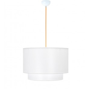 Anatole Κρεμαστό Φωτιστικό με λευκό αμπαζούρ