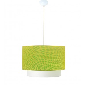 Anatole Κρεμαστό Φωτιστικό με πράσινο-οπάλ αμπαζούρ