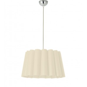 Aether Κρεμαστό Φωτιστικό με εκρού αμπαζούρ