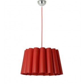Aether Κρεμαστό Φωτιστικό με κόκκινο αμπαζούρ