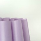 Aether Inox Επιτραπέζιο Φωτιστικό με λιλά αμπαζούρ