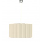 Hyperion Κρεμαστό Φωτιστικό με εκρού αμπαζούρ