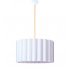 Hyperion Κρεμαστό Φωτιστικό με λευκό αμπαζούρ