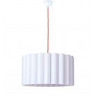 Hyperion Κρεμαστό Φωτιστικό με λευκό αμπαζούρ