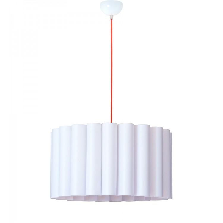 Hyperion Κρεμαστό Φωτιστικό με λευκό αμπαζούρ