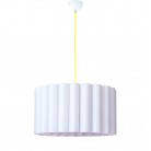 Hyperion Κρεμαστό Φωτιστικό με λευκό αμπαζούρ