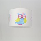 Κρεμαστό Παιδικό Φωτιστικό - Owl Blue