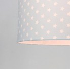 Κρεμαστό Παιδικό Φωτιστικό - Stars Light Blue