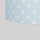 Κρεμαστό Παιδικό Φωτιστικό - Stars Light Blue