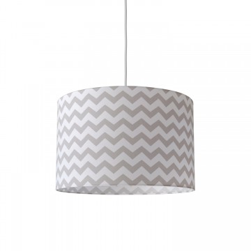 Κρεμαστό Φωτιστικό - Chevron Grey 