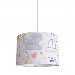 Κρεμαστό Παιδικό Φωτιστικό - Bear Friends