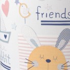 Κρεμαστό Παιδικό Φωτιστικό - Rabbit Friends