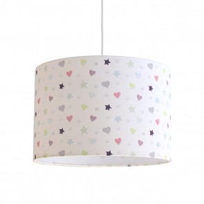 Παιδικό φωτιστικό οροφής Stars & Hearts