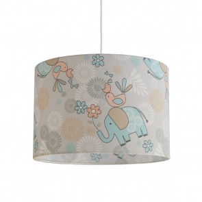 Παιδικό φωτιστικό οροφής Elephants Grey