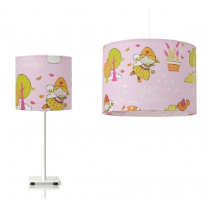 Kids Light Set - Κρεμαστό φωτιστικό και πορτατίφ Fairy Garden