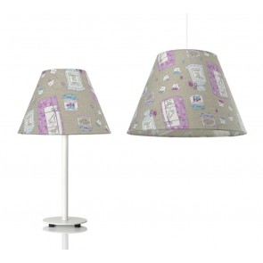 Kids Light Set - Κρεμαστό φωτιστικό και πορτατίφ Tea Time!