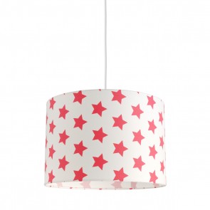 Παιδικό φωτιστικό οροφής Big Stars Red