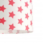 Παιδικό φωτιστικό οροφής Big Stars Red
